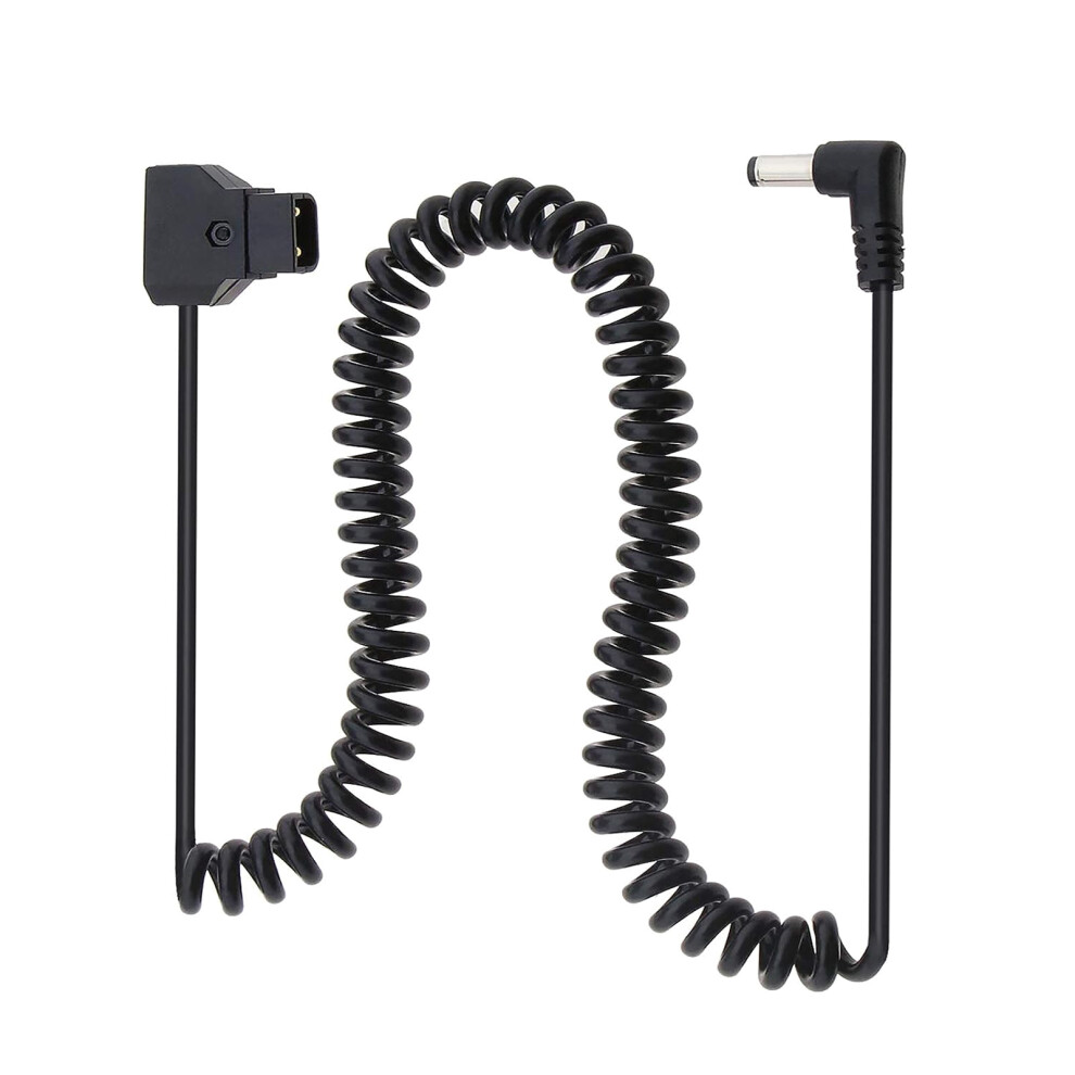 D-Tap To Dc5.5x2.1mm Right Angle Coiled Cable Monitors Power 7704000020510
