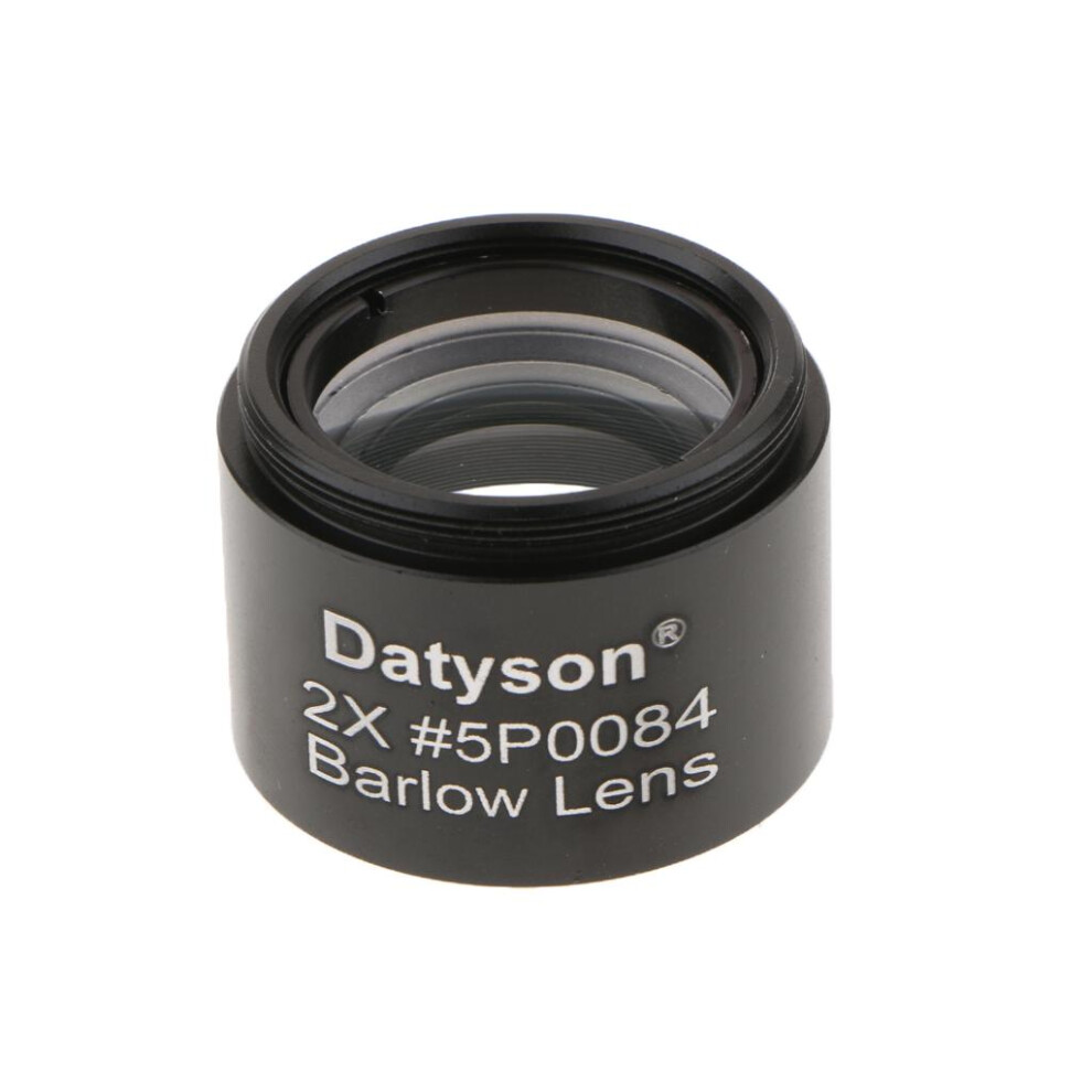 1.25'' 2X Barlow Lens M28.6*0.6 Thread For Telescopes Eyepiece Optical 6901423023390