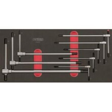 Module - KS TOOLS - 713.5017 - Module de clés mâles 6 pans - Poignée en T - Pour servantes et établis