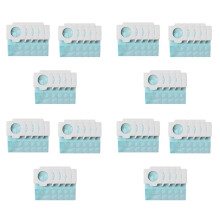 60 Pièces Sac à Poussière Sous Vide de Remplacement Compatible pour CL102 CL104 CL107 CL182 Sac de Collecte des Ordures Sous Vide