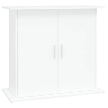 Base di supporto per acquario armadio mobile 81 x 36 x 73 cm legno ingegnerizzato bianco 02_0045073
