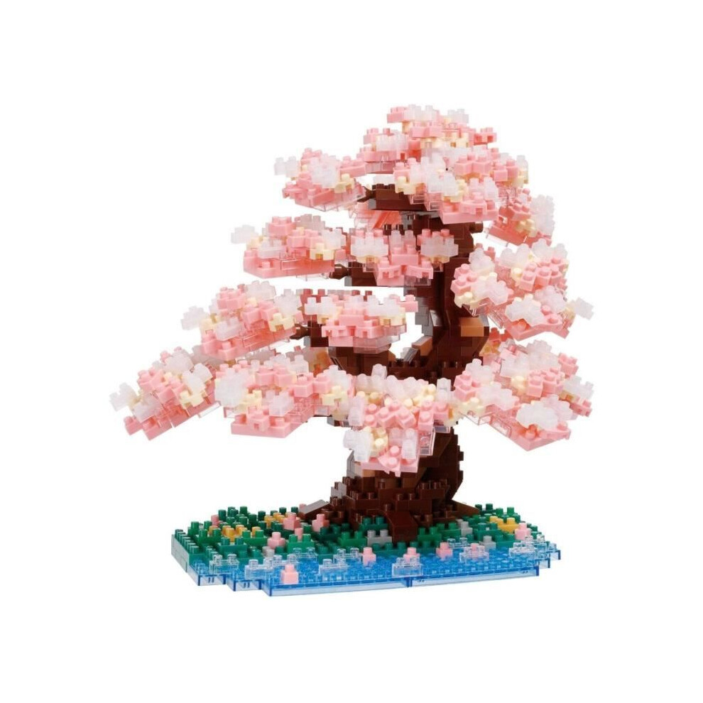 Bandai Brick Figurine - Nanoblock - Deluxe Cherry Blossom - 990 Pcs