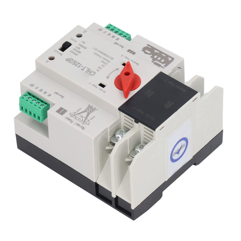100A Ac230v Dual Power Automatic Switch With Millisecond Transfer 4951373555986