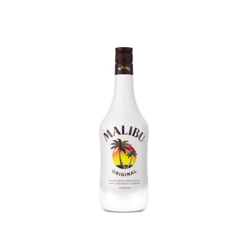 Malibu Malibu Original White Rum with Coconut Flavour, 1L