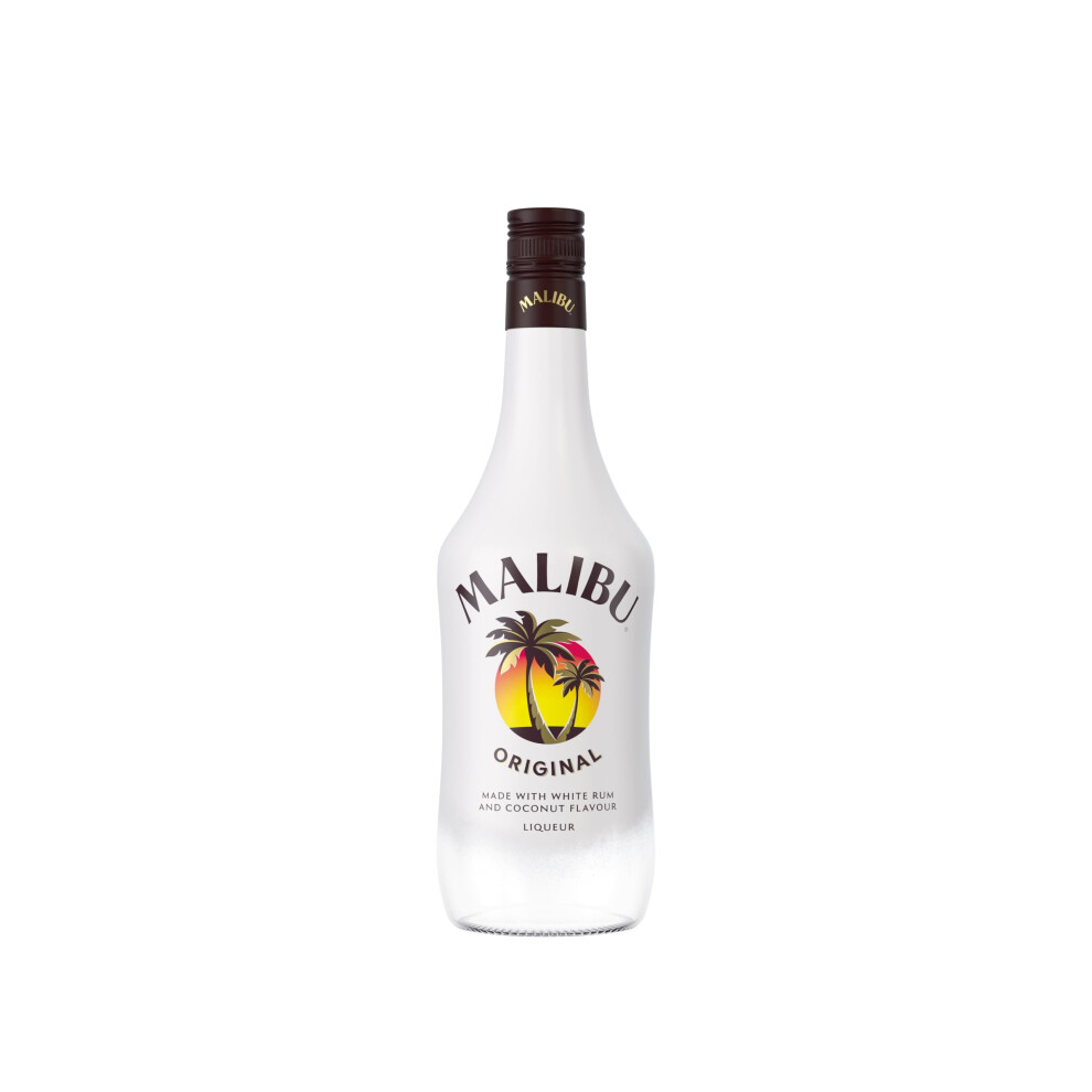 Malibu Original Rum With Coconut Flavour 1L White
