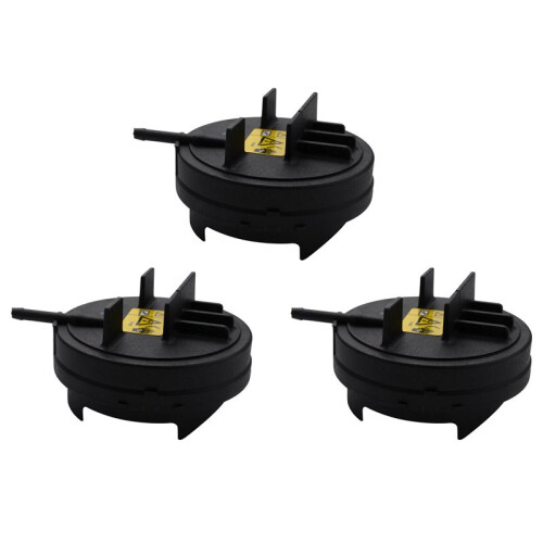 3X 11127552281 Engine Air Valve Caps Cover for  E60 E65 E66 E70 E83 E88 E85 E90 E91 E92 F10 N52 128I 328I 528I X3 X5