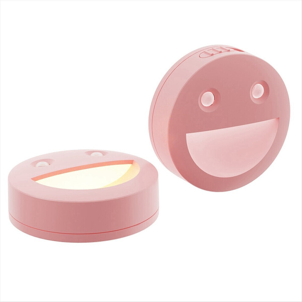 Light 2Pcs Sensor Led Night Lamp Battery Powered Adjustable Color Temperature For Cabinet Staircase Closet ,A