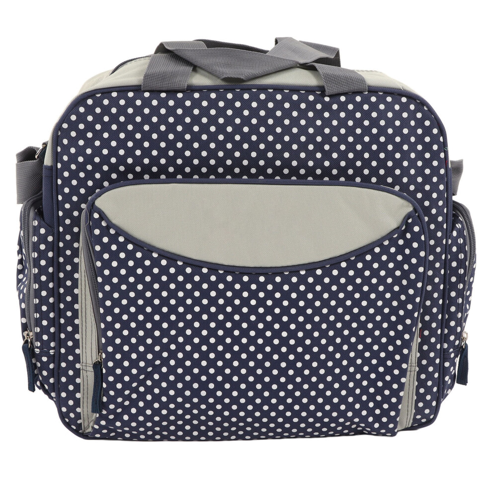 Waterproof Crossbody Diaper Bag Large Capacity Baby Tote for Outdoors & Travel