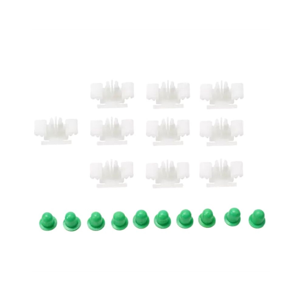 10 Pcs Clips Side Moulding Bumpstrip Door Exterior Clip For E36 51132251394 6032122627388