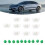 10 St Clips Side Forming Bumpstrip Dörr Exteriör Clips för  E36 51132251394 9