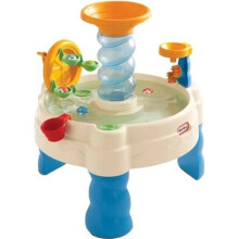 Blue Water Games Table - LITTLE TIKES - Spiral Water Table - PVC - Hydraulic Wheels