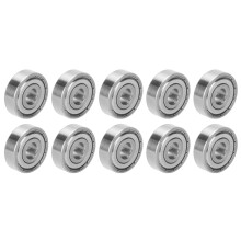 10 Stück Edelstahlkugellager S627Z 7x22x7mm für Skaten