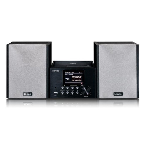 Internet-/DAB+-Radio, Bluetooth-CD-MP3-Player, Schwarz