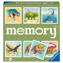 Ravensburger Dinosaur Memory Game - Roligt & Snabbt Hjärngympa för Barn 3+