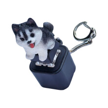 Cute Animal Keychain Stress Reducer With-Sound and glowing do