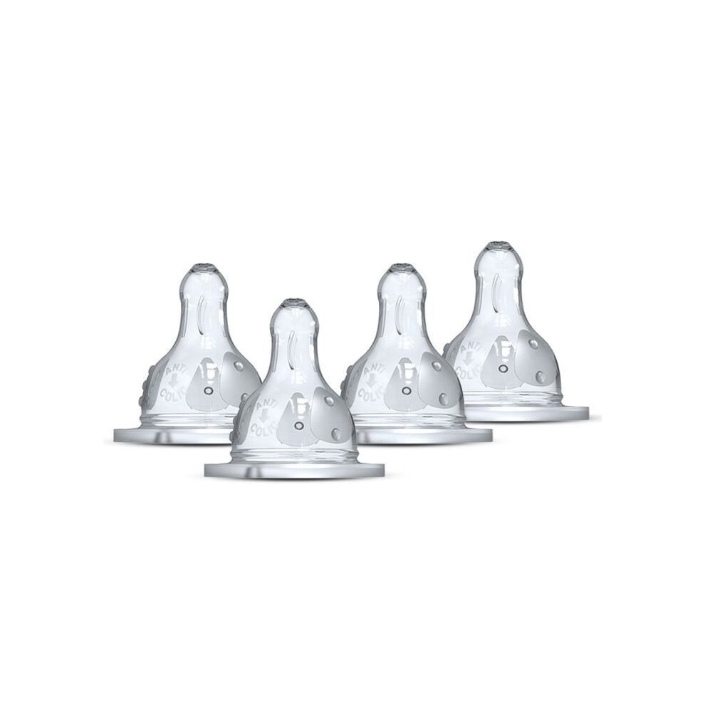 Dodie Set Of 4 Initiation Round Pacifiers - Flow Rate 4