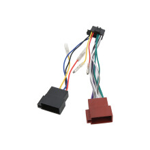 Adattatore per cablaggio ISO di alta qualità per autoradio, materiale plastico resistente, facile installazione, impermeabile, antipolvere,