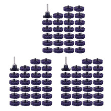 75PCS 2 Inch 50mm Quick Change Easy Strip & Clean Discs  for Paint Rust Removal Surface Prep with 3 Holder