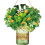 Multipurpose Patrick's Day Wreath Four Leaf Clovers Pendant-6 1