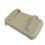Beige Leather Car Tissue Holder Visor 11