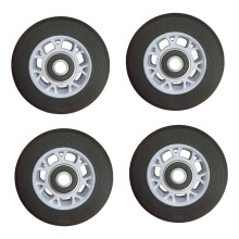 4 Pieces Pilates Reformer Wheels Roller Wheels for Fitness Pilates Equ