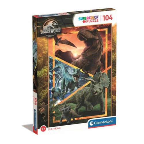 Clementoni Puzzle 104 pièces : Jurassic World