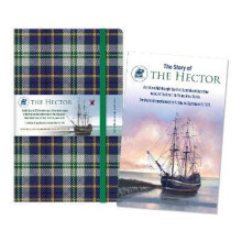 Waverley L Ship Hector Tartan Cloth Large Notebook Hardcover Book