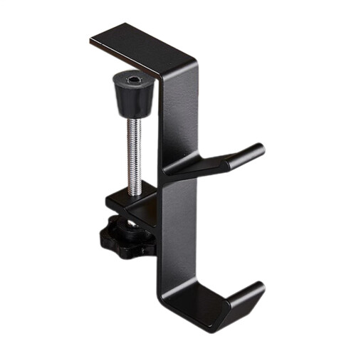 Bag Hooks for Tables  Adjustable ClampOn Table Bag Hook, Black, for Wallets, Umbrellas, Backpacks