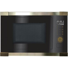 Kaiser EM 2545 AD, Griglia e aria calda, Microonde incorporato, 25 l, Microonde Retro, Vetro antracite, 60cm