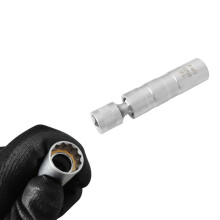 Chiave estrattore per punti in metallo sottile da 16 mm, presa per candela con drive da 3/8''