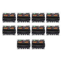 10X Micro:Bit Expansion Board Robotbit V2.0 Supports Makecode Offline Programming for Micro:Bit Extension Board Robotbit