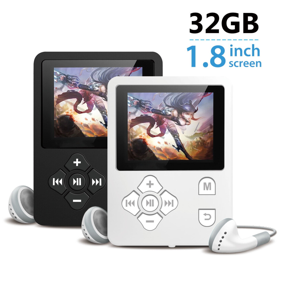 Mp4 Music Player, Ergonomic Design Multiplayer Mode For Comprehensive Entertainment, Supports Formats Including Mp3 Wav Amv, For Diverse Listening 9190834240763