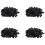7mm Hole Plastic Rivets Fastener Auto Car  Bumper Push Clips 400 Pcs 1