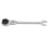 Versatile 12mm Flare Nut Wrench with Adjustable Angle Ratchet 1