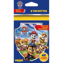 Blister - PANINI - LA PAT'PATROUILLE 11 - LE NOSTRE AVVENTURE PIÙ BELLE - 8 buste - 40 adesivi