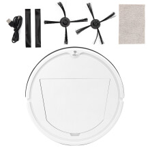 Multi-Surface Robot Vacuum, Automated Self-Charging Cleaner For Home Use On Tile, Composite, Marble Floors, 3-In-1Vacuum Sweep Mop, Easy Operation,