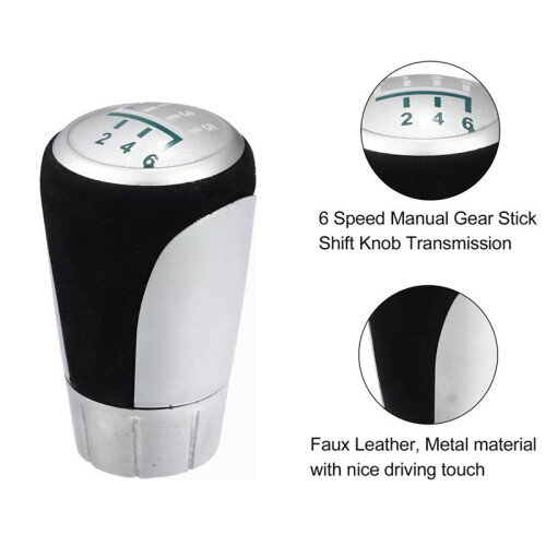 6 Speed Sport Gear Shift Knob Stick 25110429269 for  E81 87 E46 E90 E91 E92 1