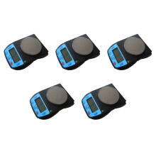 5X SF-400D Analytical Balance Laboratory Electronic Digital Scale Kitchen Scale 500G/0.01G Black