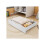 Opbergladen - 93x67x20cm - MDF - Wit - Met wieltjes 1
