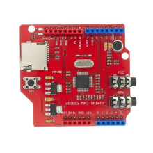 VS1053 Stereo Audio MP3 Player Shield Record Decode Development Board Module for OGG Real- Encoding Recording
