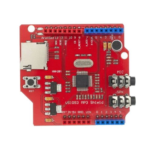 VS1053 Stereo Audio MP3 Player Shield Record Decode Development Board Module for OGG Real- Encoding Recording