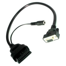 OBD2 15PIN do 16-Pinowego Adaptera Kabla OBD Launch X431 Konwersja Auto Diag Główny Kabel Narzędzia Samochodowe 15-Pinowy 16-Pinowy