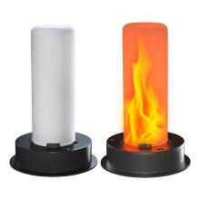 2-Pack Vervangende Zonne-Energielampen met Flikkerende Vlam, Waterdichte Vervangingsset voor Zonne-Energielampen voor Buiten