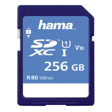 SDXC-kaart 256GB CL.10 UHS-I 80MB