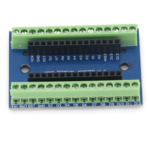 Placa de Expansão  IO Shield para  , Adaptador de Terminal, Placa de Extensão Simples, Compatível com AVR ATMEGA328P