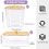 3+1 Pack Laundry Pods Container,Clear Laundry Room Organization Containers,Large Laundry Detergent Powder Storage 7