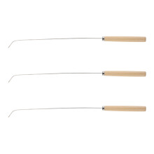 6Stk Fleischhaken Mit Holzgriff Für