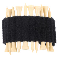 5Sets Tragbarer Golftees Halter Kunststoff Stoff Organizer