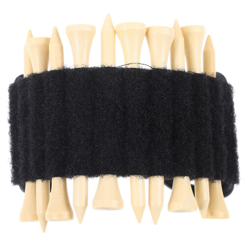 5Sets Tragbarer Golftees Halter Kunststoff Stoff Organizer