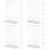 24Pcs Transparent Acrylic Menu Holders Display Stands for Office 7